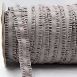 《2m》伸縮リボン gray frill