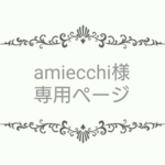 amiecchi様専用ページ
