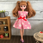 リカちゃん 服 ハンドメイド ワンピース 6