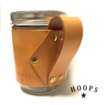 メイソンジャーレザースリーブ  マグ HOOPS