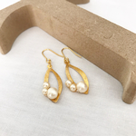 【在庫限定&再販予定なし】水引とパールのピアス