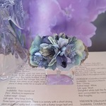 *＊Kazariya*＊花降る季節に想いをよせて.。＊夢色ブルーのアンティークミニバレッタ.。＊