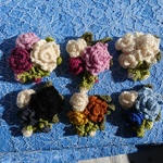 薔薇のコサージュ