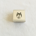 「シベリアンハスキーはんこ」＊箱付き