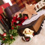 Xmasプレゼントフェネックギツネのフィギュア♪