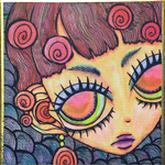 原画  ミニ色紙2