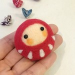 【受注制作】💮 シンプル だるまさん（赤）💮