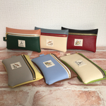 【SALE‼︎】合皮のぺたんこミニポーチ[2]♪マチなし＊カードケース