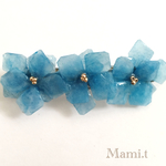 《Mami.t》紫陽花 ブルーバレッタ