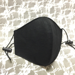 SALE！マスク 黒色もいいじゃない！ 立体マスク   両面 Ｗｶﾞｰｾﾞ +黒色