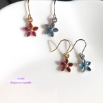 送料無料 flowerピアス*ﾟ
