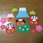 お正月 正月 壁面