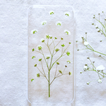 かすみ草のiPhoneケース