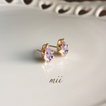 ≪14kgf≫vintageアレキサンドライト スタッドピアス