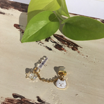 NEW ほんわかsiroねこちゃんkirari☆充電口アクセサリー