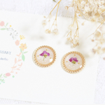 【再販】アリッサムのピアス＊