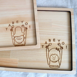 子供用 木製トレー   TABEYO！