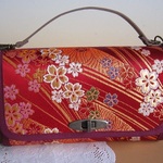 お預かり生地で世界にひとつだけのお財布バック和柄