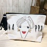 △▲刺繍ポーチ(マチ付き)▲△