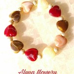 【新作】heart chocolate bracelet