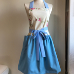エプロン レディース  花柄3色