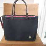 カエル君のビジネスバッグ/倉敷8号帆布