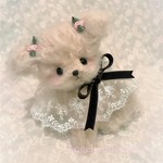 【オーダー受付ます♡】優しい幸せを呼ぶワンちゃん♡ホワイト