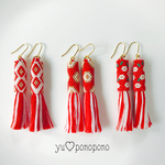 【SALE】和風タッセルピアス /イヤリング