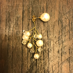 小枝ピアス   かすみ草ピアス♡