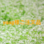 yaag様ご注文品