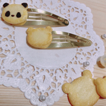 さくさくクッキーのぱっちんピン·ᴥ·