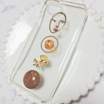 【新作♡】フェイスパーツ iPhoneケース