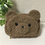 【hitomei8様専用ページ】おしりふきポーチ×もこもこクマちゃん