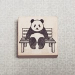 ベンチパンダ（樹脂印）