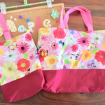 値下げ☆入園入学2点セット  フラワー&バタフライ