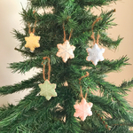 felt*雪の結晶*アイシングクッキーX'mas オーナメント 