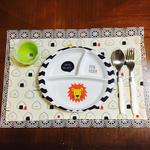 保育園＆幼稚園！必需品☆今日の気分はどっちかな♪リバーシブルランチョンマット【おにぎりくん】