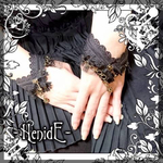 【-HenidE-】黒020bracelet【創作ハンドメイドアクセサリー】 