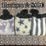 Thank you ☆ SALE ❣️ おりこうタオルエプロン(モノトーン系)