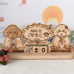 [m様オーダー品]　ご安全に！サイコロカレンダー