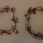 ☆セール☆秋の茶色の実のリース