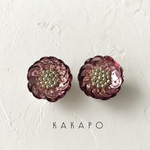 Spangle flower all SP ear cuff (NO.3374)