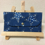 【再販】マスクケース    デニム星