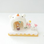 くまさんとうさぎさんの冬⛄