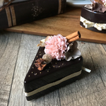 バレンタイン キラキラうっとりお花のチョコレートケーキ S