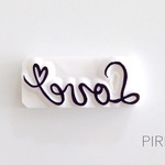 【持ち手つき】♥︎Love♥︎文字＊消しゴムはんこ＊