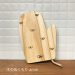 kotamama様専用 ミトン型の木製コースター