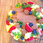 🎄Xmas cake 🎄フルーツタルト