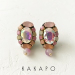 Pink / Aurora Bijou × PS ear cuff (NO.3483)
