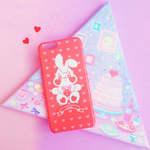 『うさぎのLeeちゃん (RED ver)』スマホケース